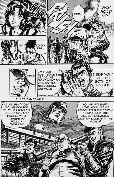 Hokuto No Ken Origins - Vol.1 Chapter 2 : The Assassins Of The Taizan Temple