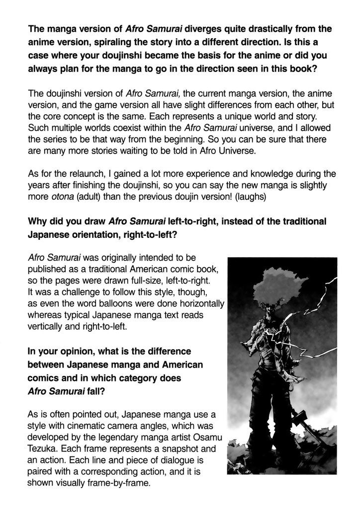 Afro Samurai - Vol.2 Chapter 10.5