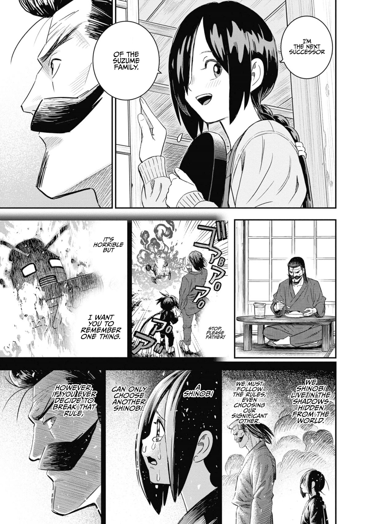 Shinobuna! Chiyo-Chan - Chapter 31: Bivanon Rock [End]