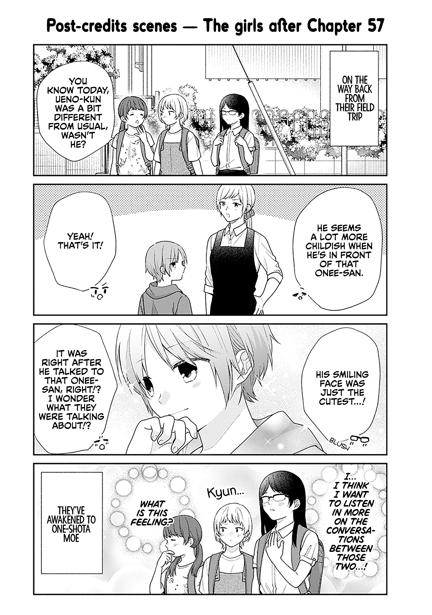 A Bouquet For An Ugly Girl. - Vol.10 Chapter 57: I'll Grow Up Someday, So Wait For Me.