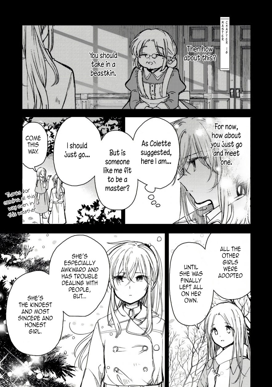 Goshujin-Sama To Kemonomimi No Shoujo Meru - Chapter 16: Master