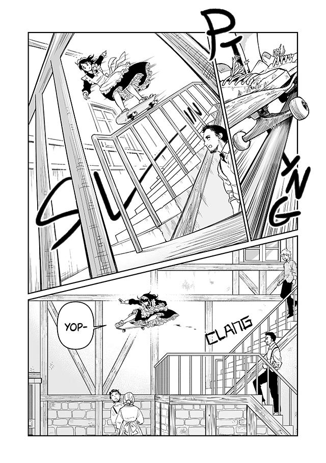 Maid Skater - Chapter 1: Maids Can Fly, You Know!