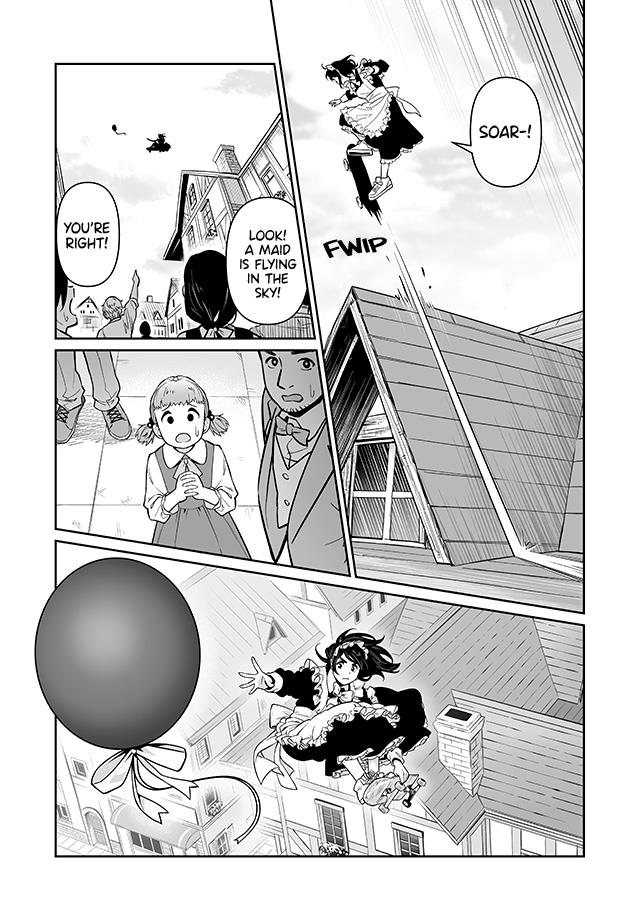 Maid Skater - Chapter 1: Maids Can Fly, You Know!