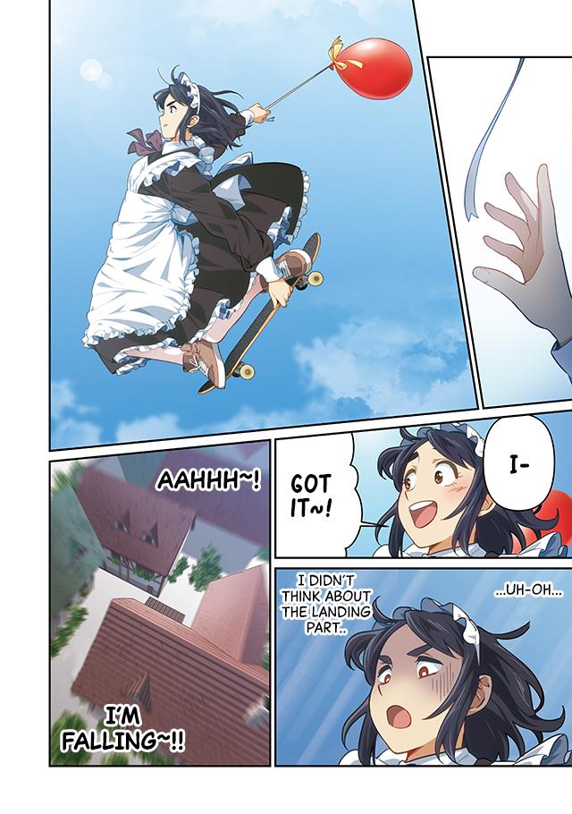 Maid Skater - Chapter 1: Maids Can Fly, You Know!