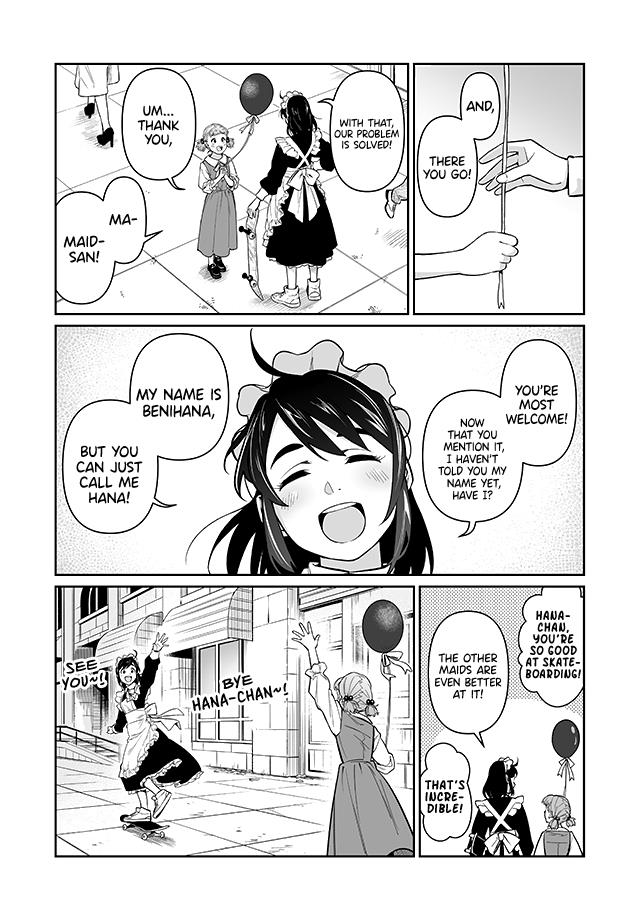 Maid Skater - Chapter 1: Maids Can Fly, You Know!