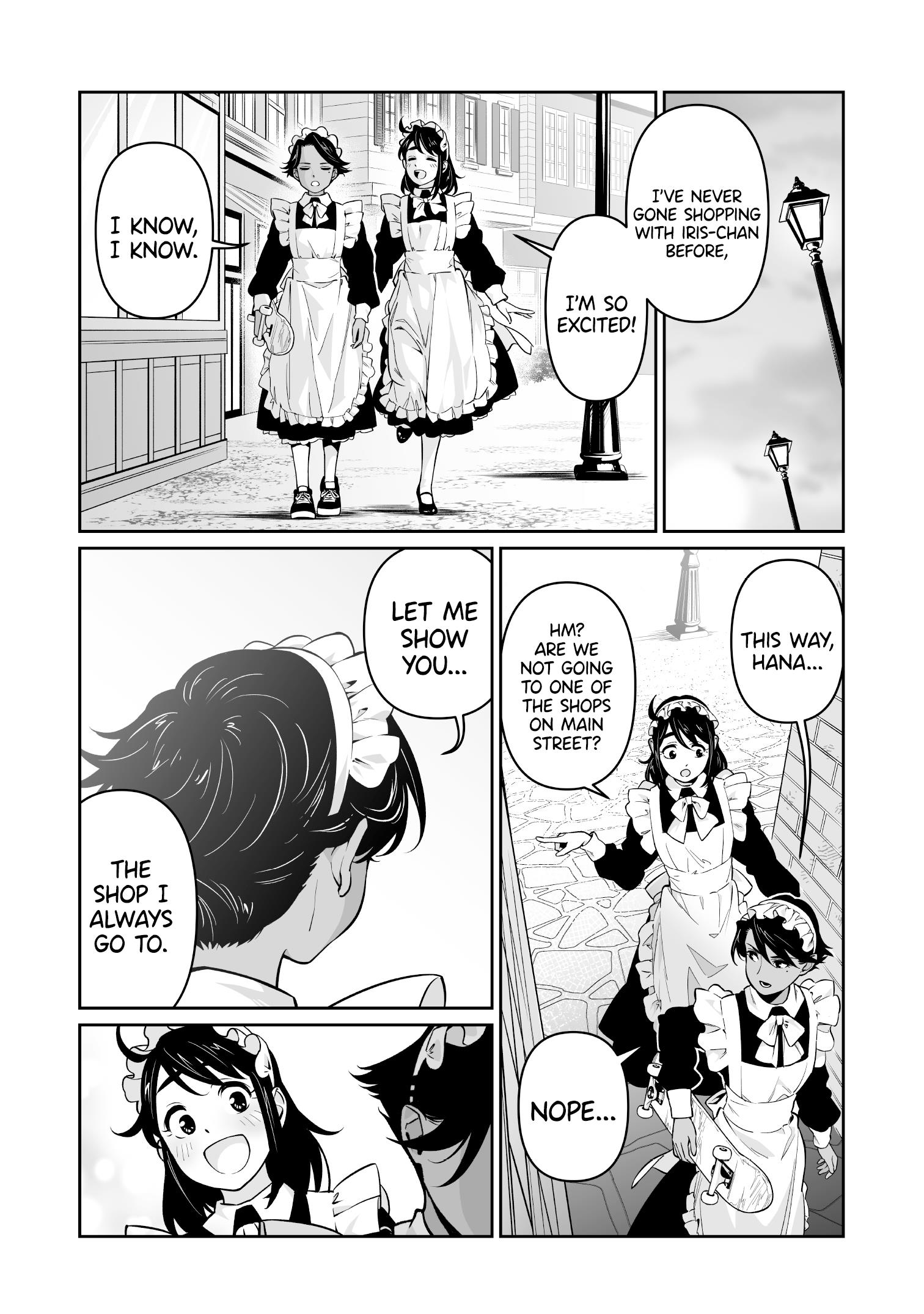 Maid Skater - Chapter 2: Maids Visit The Skateboard Shop