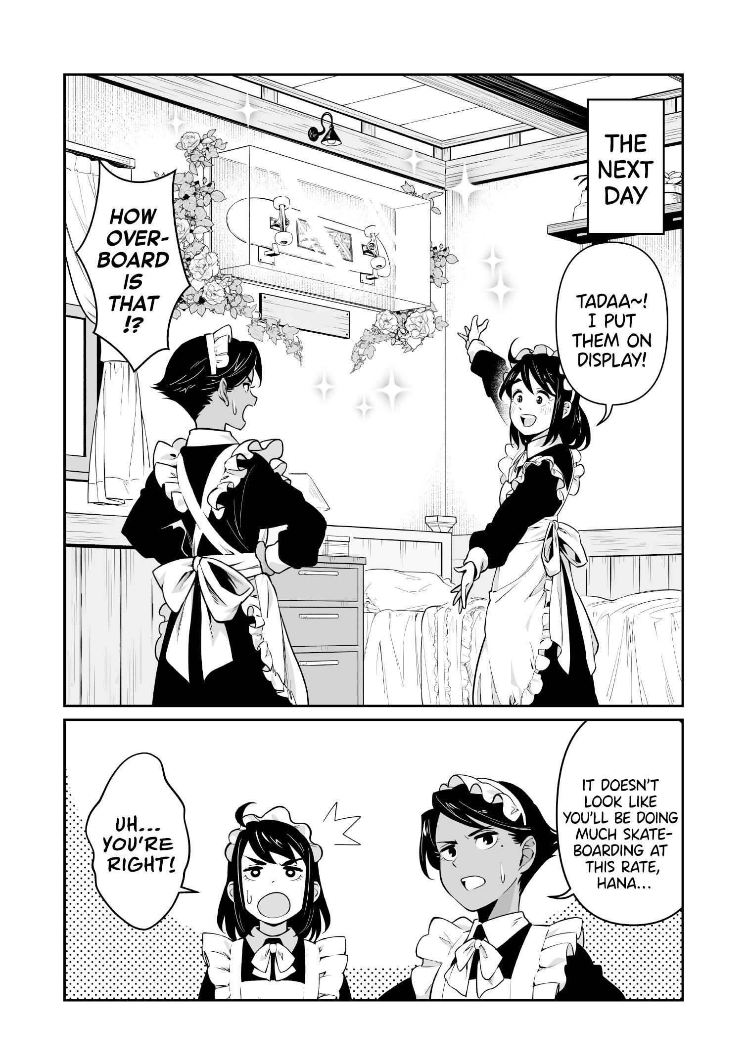 Maid Skater - Chapter 2: Maids Visit The Skateboard Shop