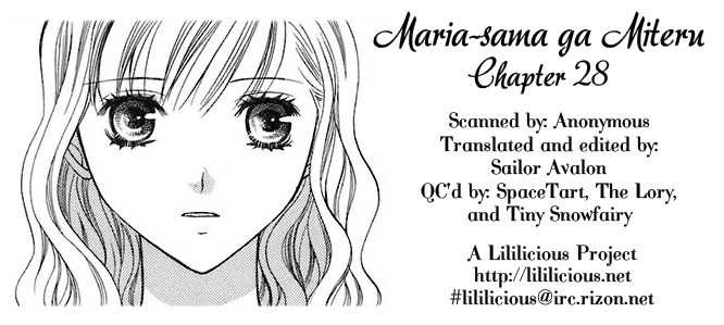 Maria-Sama Ga Miteru - Chapter 28