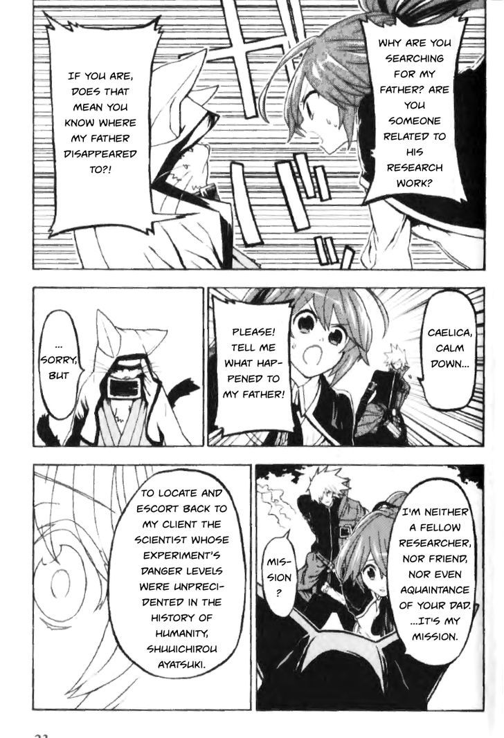 Blazblue Phase Shift - Vol.1 Chapter 1 : Phase Shift 0- Lost White