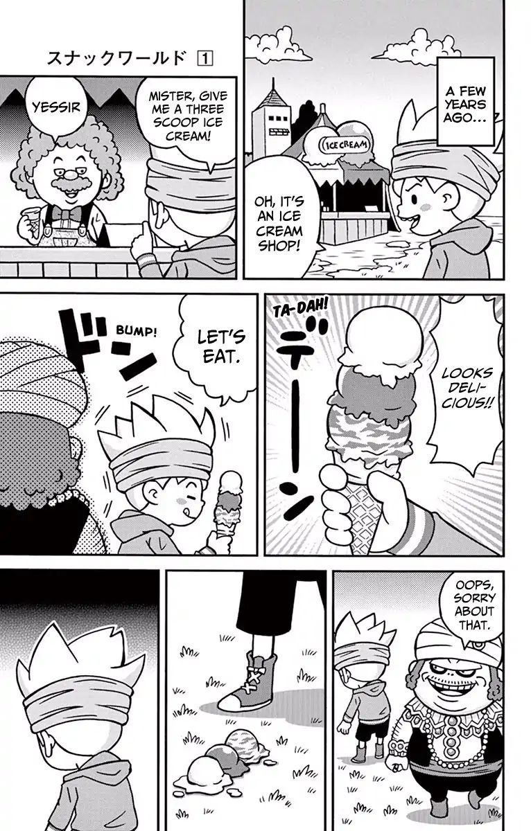 The Snack World (Corocoro) - Vol.1 Chapter 1: An Adventure With Exciting Weapons And Hilarious Friends!!