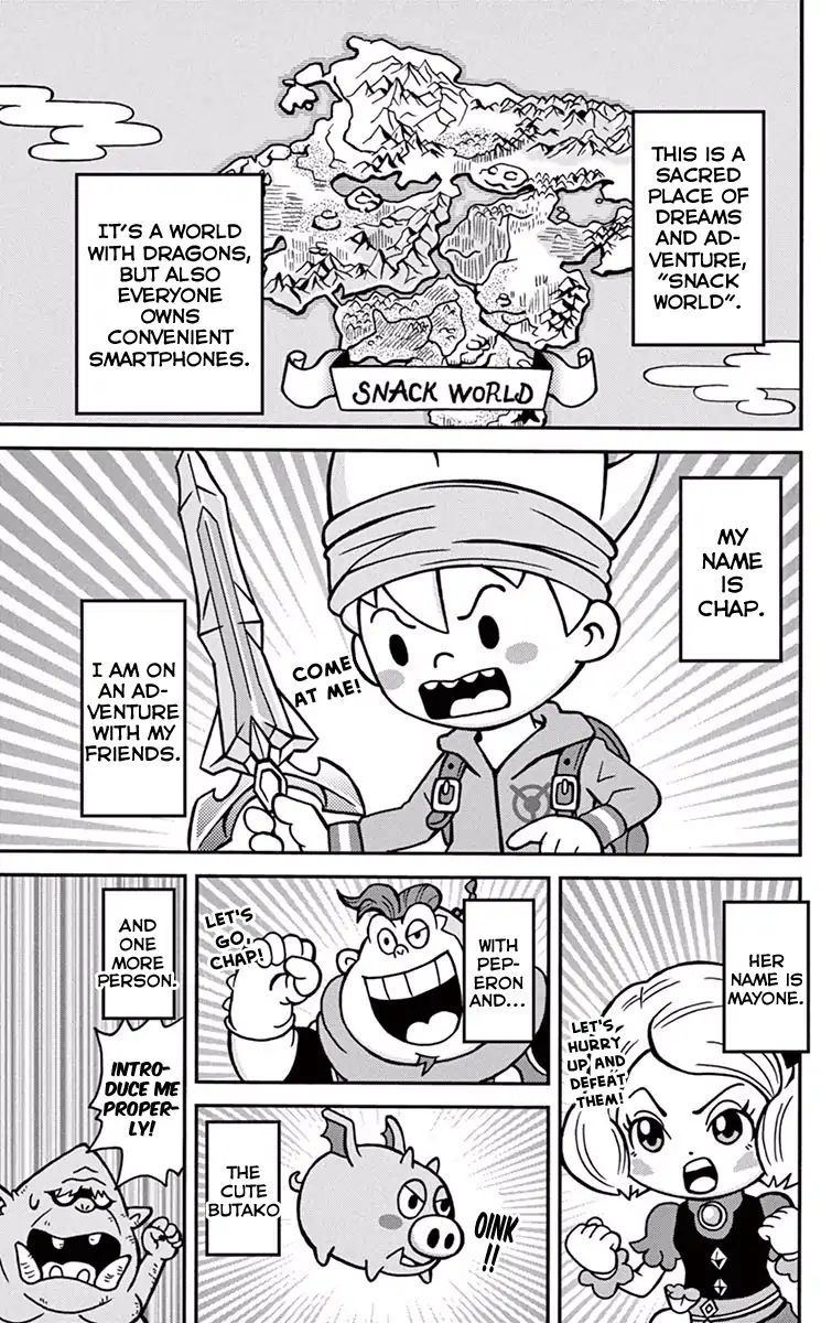 The Snack World (Corocoro) - Vol.1 Chapter 2: Talk Of The Town!! Super Popular!!