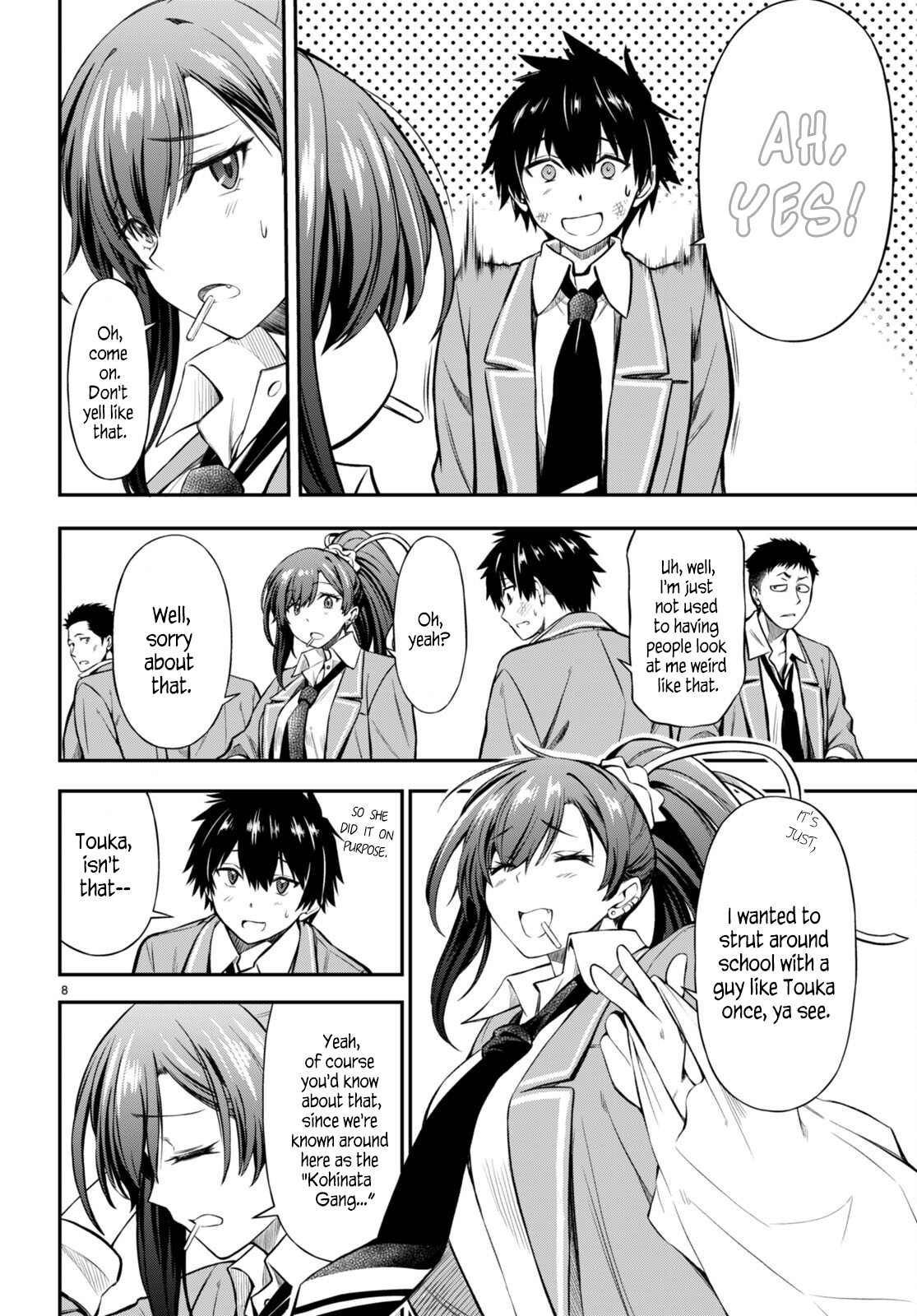 Houkago Wa Kenka Saikyou No Gyaru Ni Tsurekomareru Seikatsu Kanojo-Tachi Ni Sukarete, Boku Mo Saikyou Ni!? - Chapter 2: Lunch Break