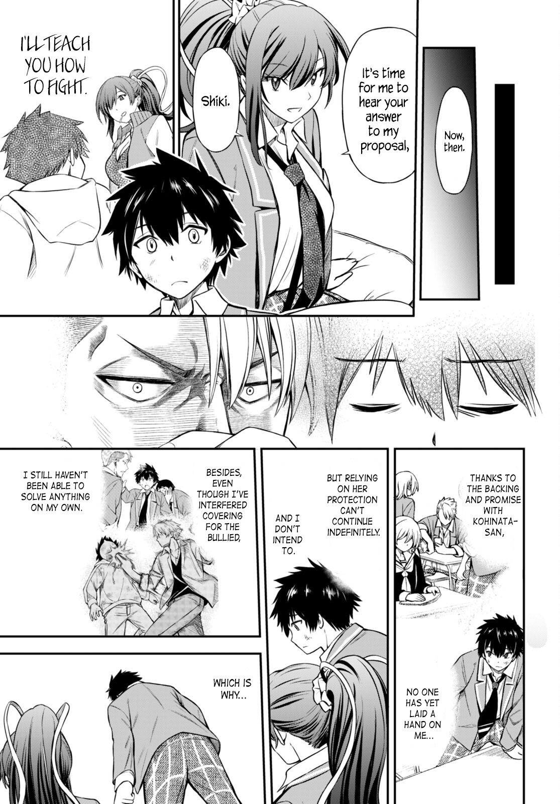 Houkago Wa Kenka Saikyou No Gyaru Ni Tsurekomareru Seikatsu Kanojo-Tachi Ni Sukarete, Boku Mo Saikyou Ni!? - Chapter 2: Lunch Break