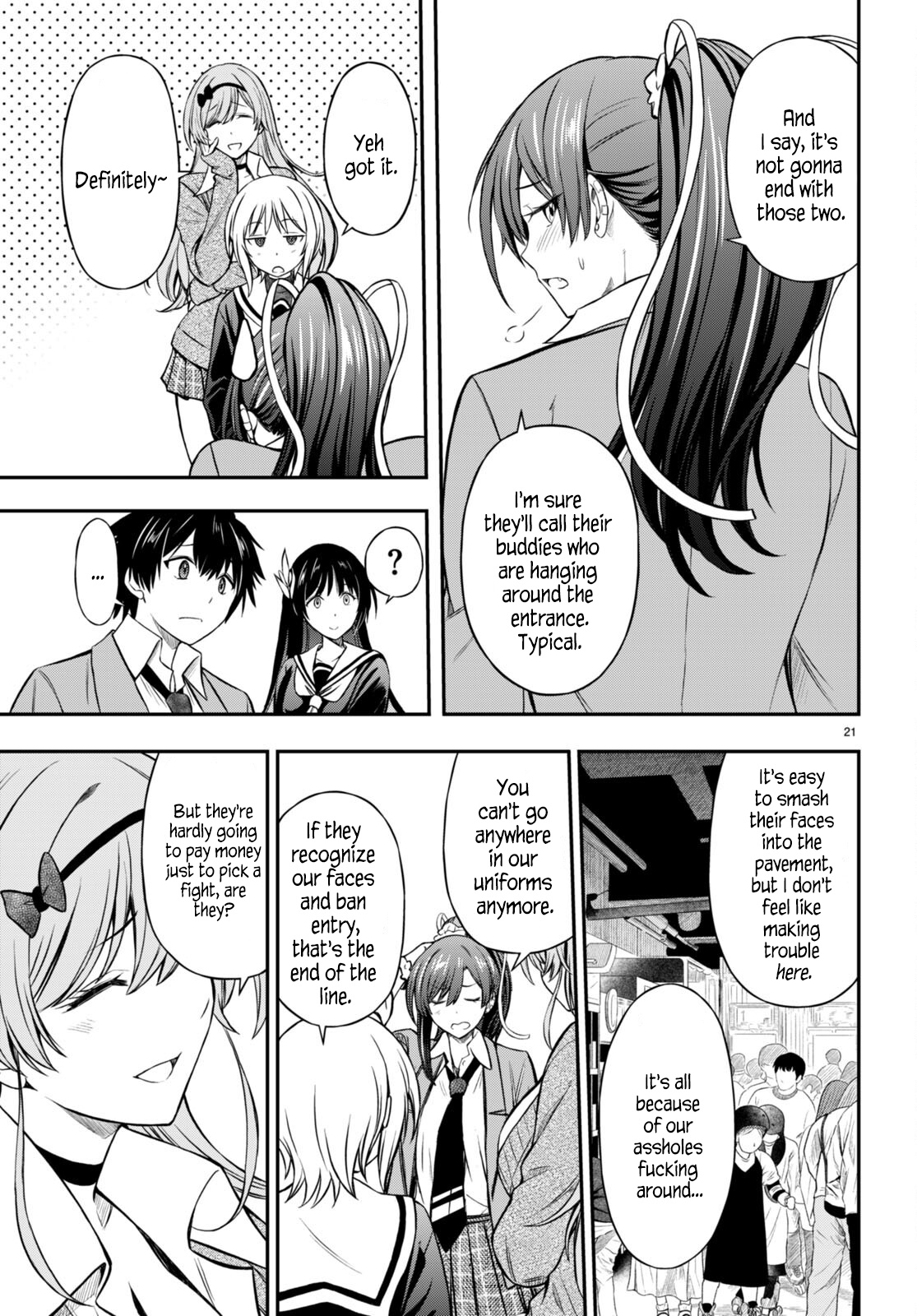 Houkago Wa Kenka Saikyou No Gyaru Ni Tsurekomareru Seikatsu Kanojo-Tachi Ni Sukarete, Boku Mo Saikyou Ni!? - Chapter 4: Kohinata Gang