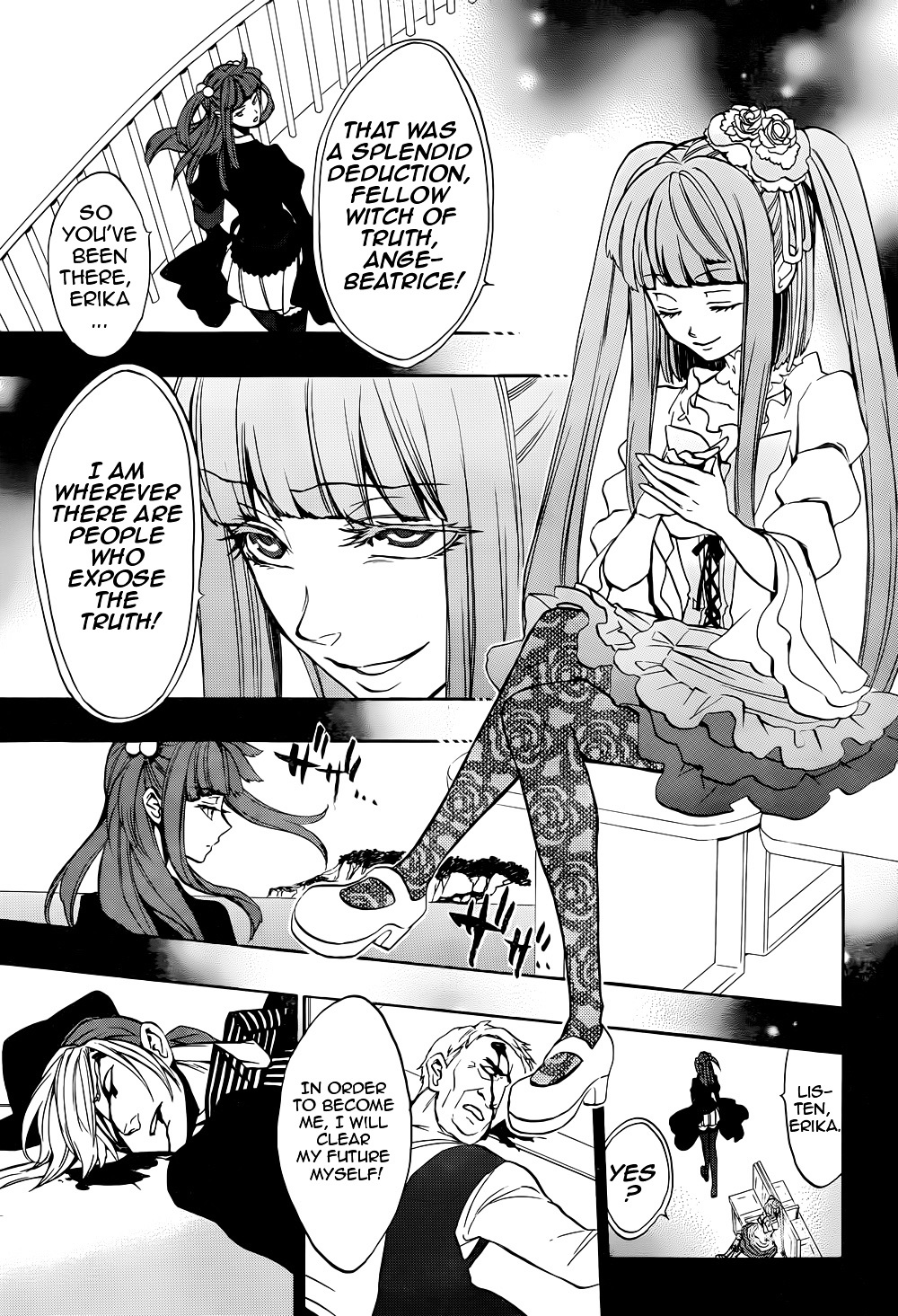 Umineko No Naku Koro Ni Chiru Episode 8: Twilight Of The Golden Witch - Vol.8 Chapter 35 : Beyond The Door Lies A Trick, And Then...