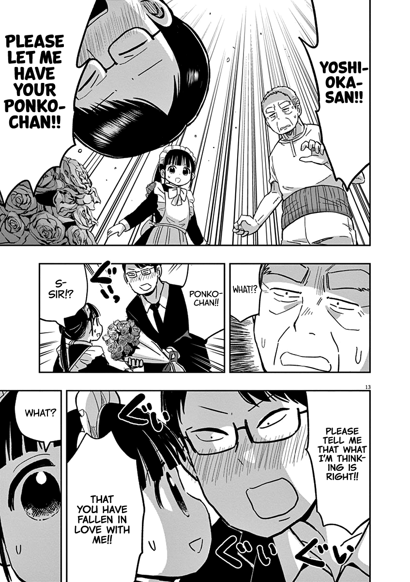 Useless Ponko - Vol.5 Chapter 33: Heart-Pounding Ponko