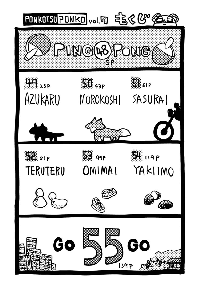 Useless Ponko - Vol.7 Chapter 48: Ping Pong Ponko