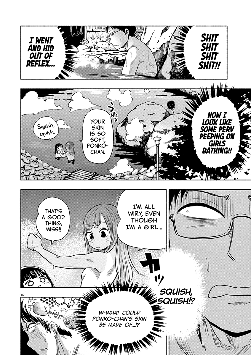 Useless Ponko - Vol.6 Chapter 47: Hot Spring Ponko