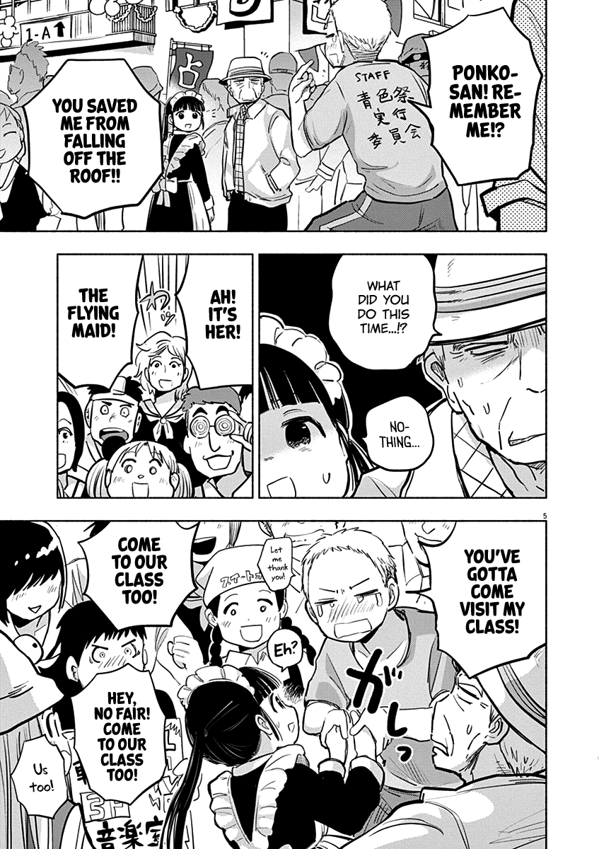 Useless Ponko - Chapter 58: School Festival Ponko