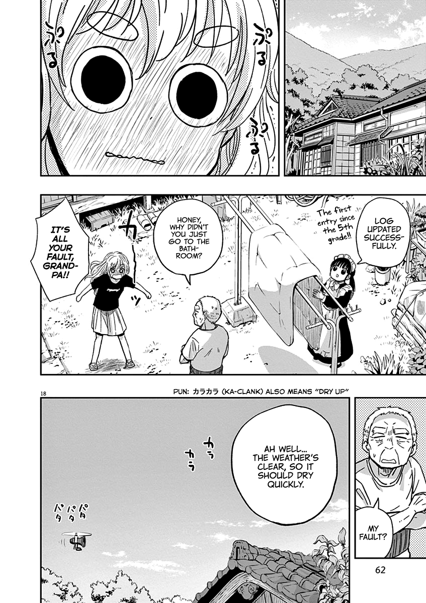 Useless Ponko - Vol.5 Chapter 34: Ghost Story Ponko