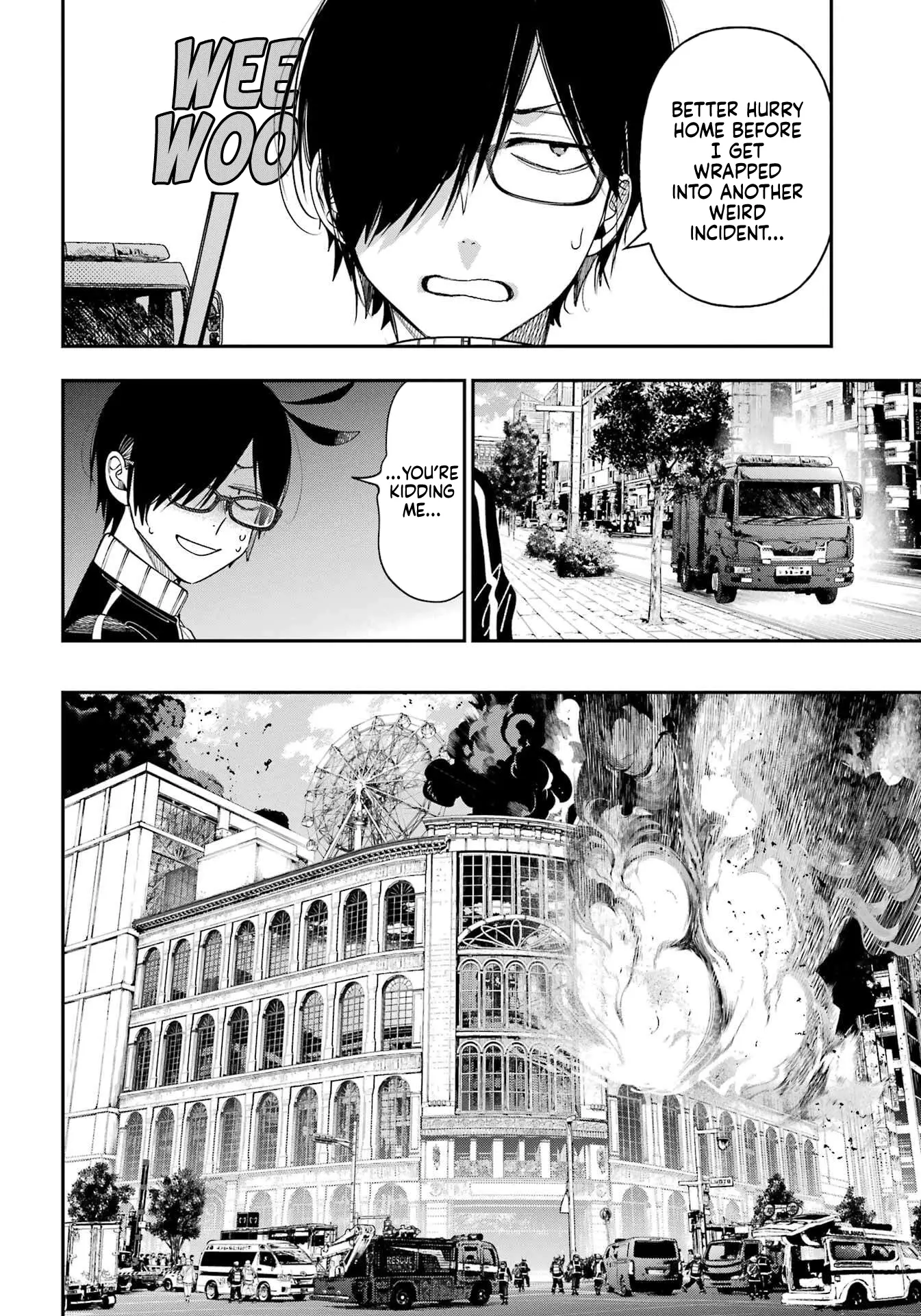 Karma Karma - Vol.1 Chapter 4: Special Chapter - Tokyo Department Store Arsonist