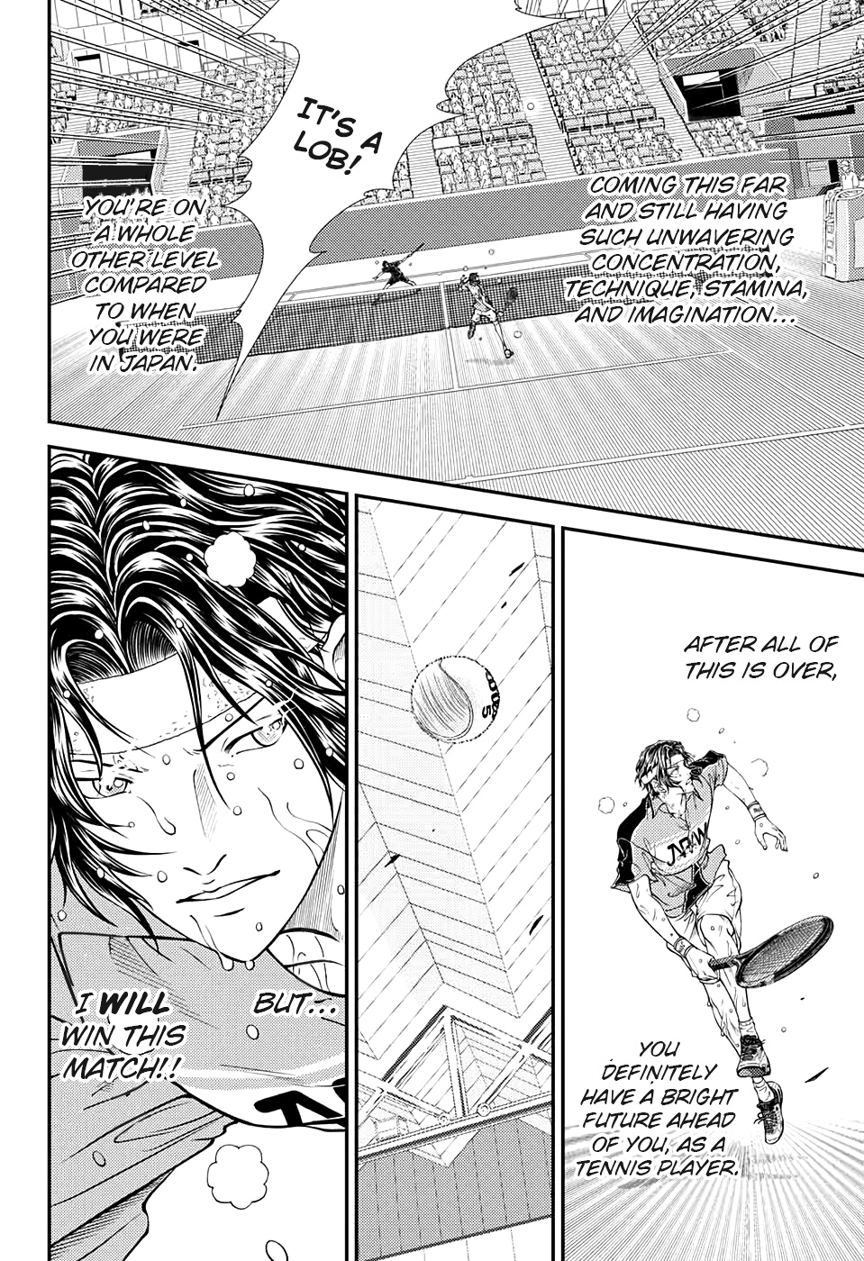 New Prince Of Tennis - Vol.32 Chapter 315: Golden Age 315 So That I Can Say 'Thank You'