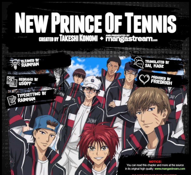 New Prince Of Tennis - Vol.8 Chapter 172