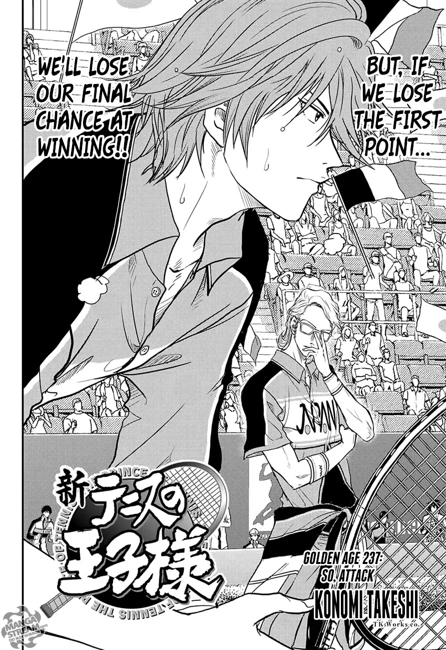 New Prince Of Tennis - Chapter 237: So Attack