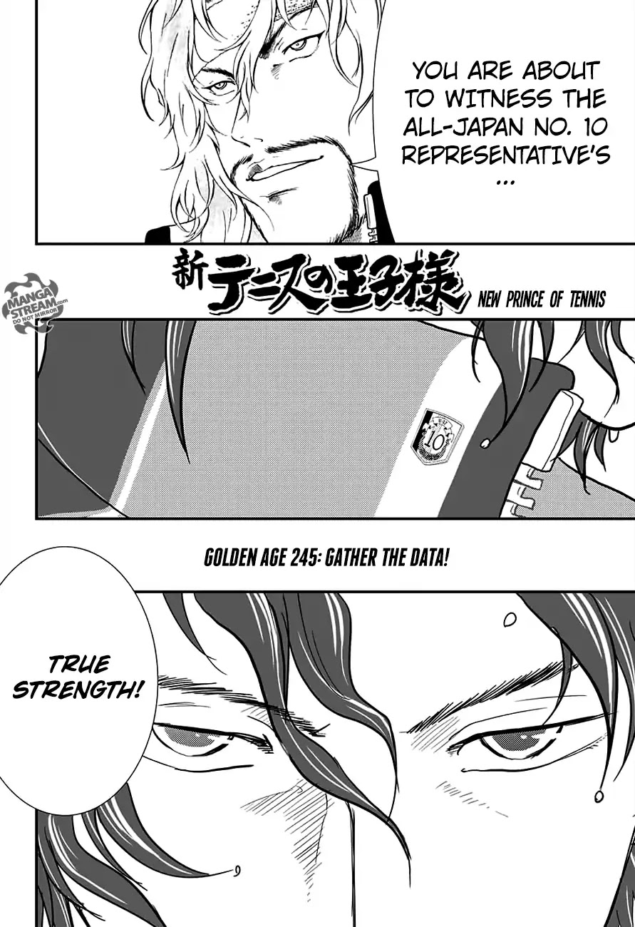 New Prince Of Tennis - Chapter 245: Gather The Data!