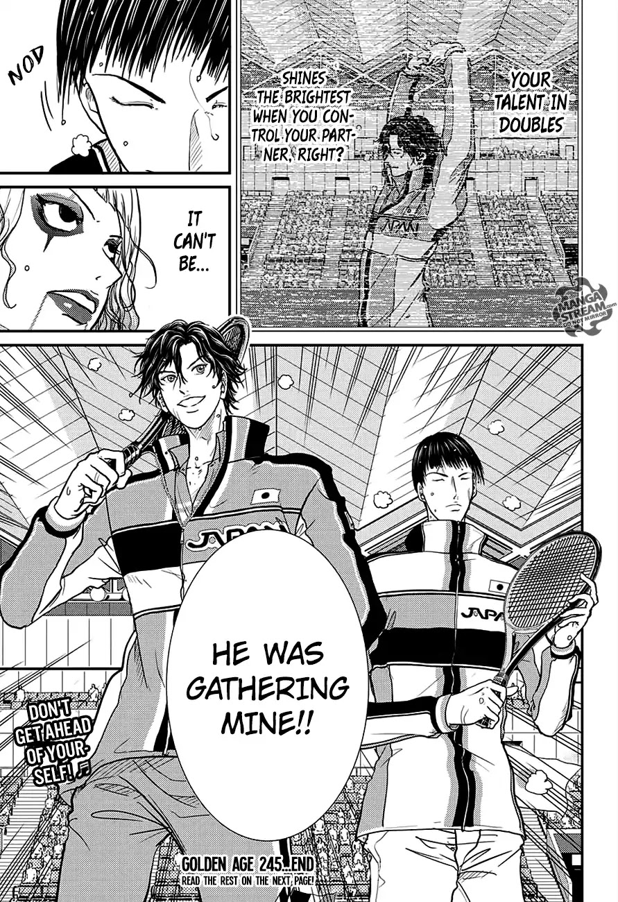 New Prince Of Tennis - Chapter 245: Gather The Data!