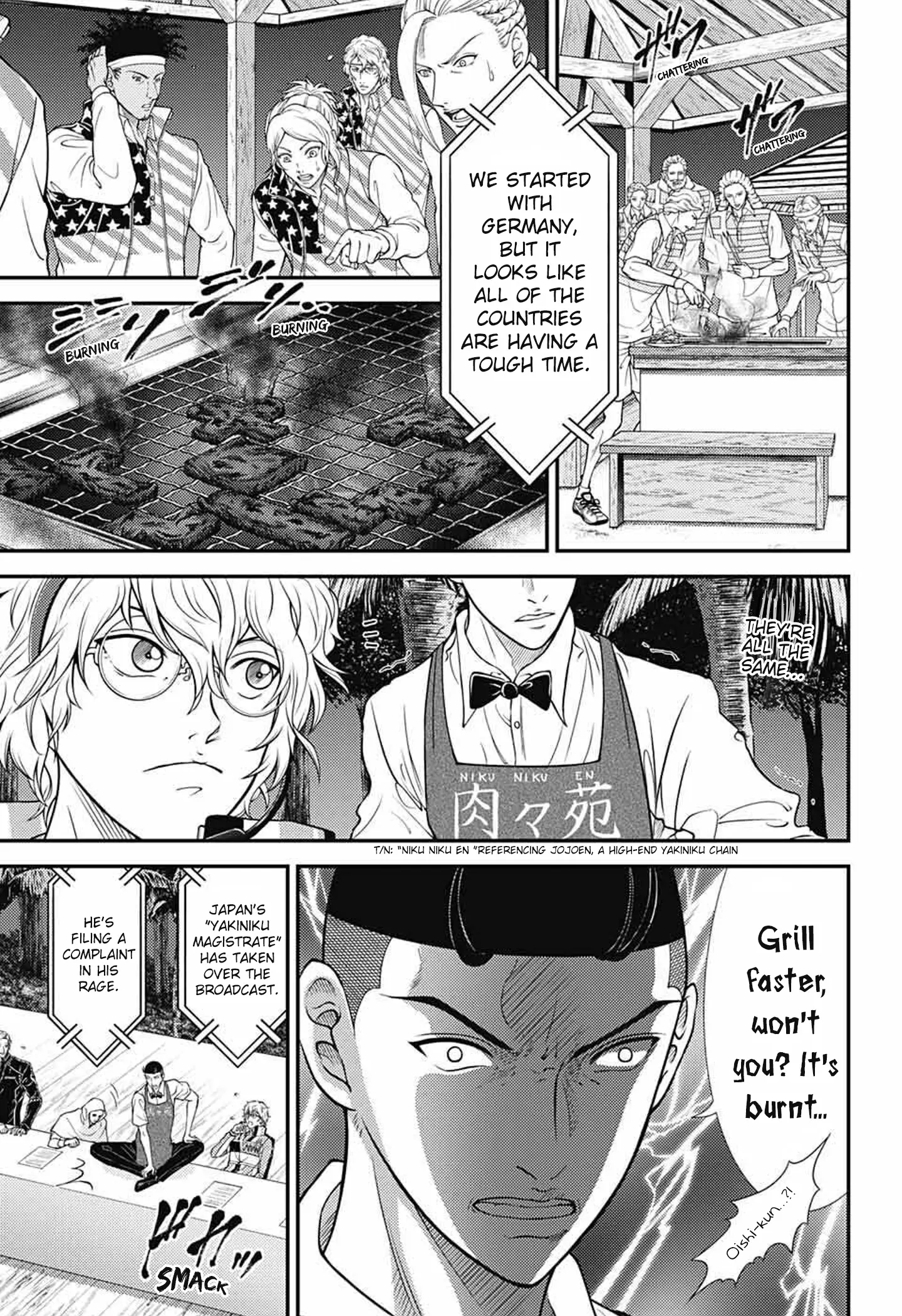 New Prince Of Tennis - Vol.36 Chapter 353: The Prince Of Yakiniku Ii ~ World Domination