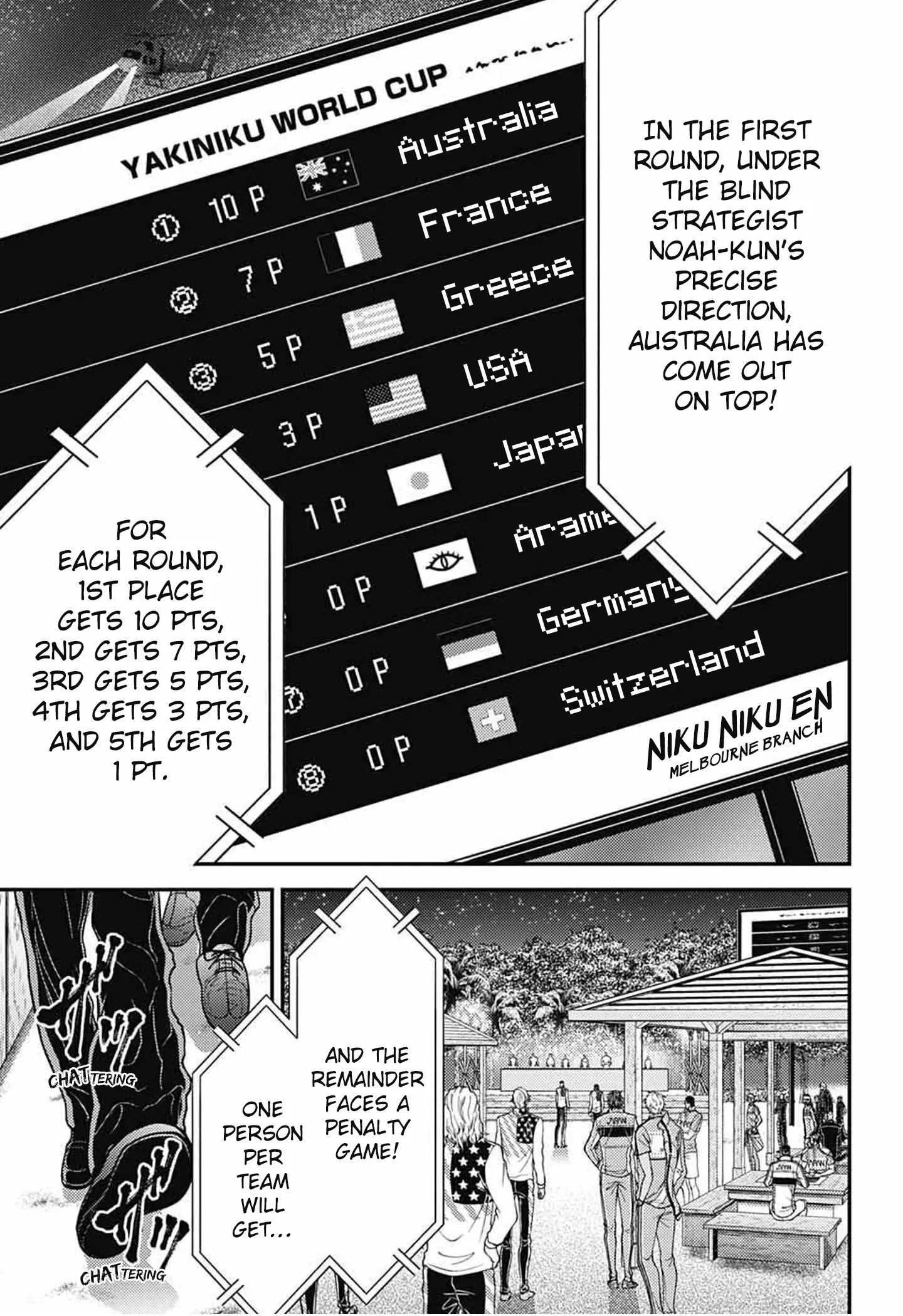 New Prince Of Tennis - Vol.36 Chapter 353: The Prince Of Yakiniku Ii ~ World Domination