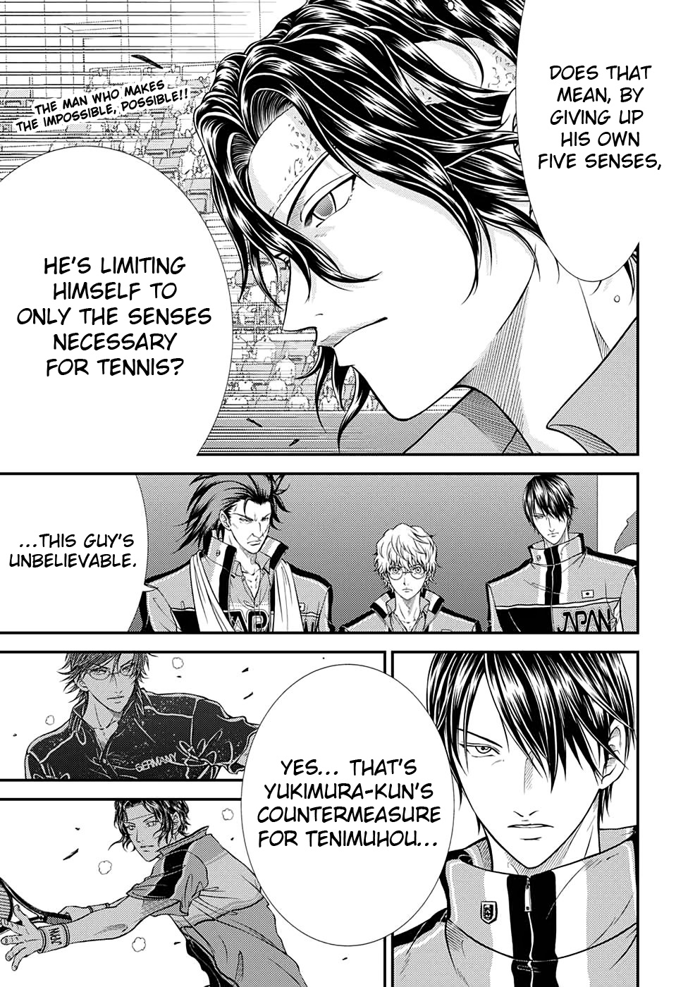 New Prince Of Tennis - Vol.30 Chapter 302: Zero Senses Tennis