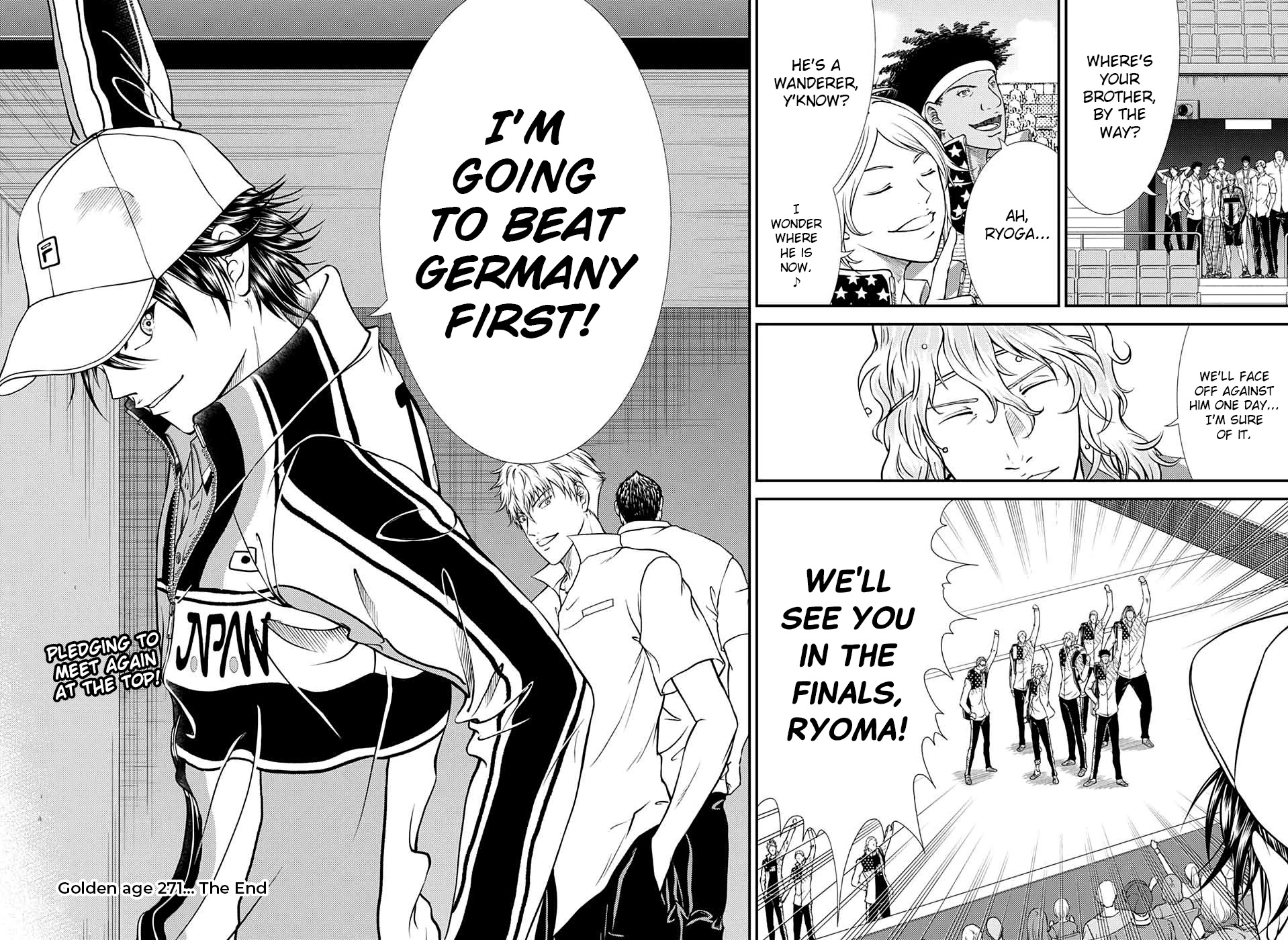 New Prince Of Tennis - Chapter 271: The Best 4 Are Here!