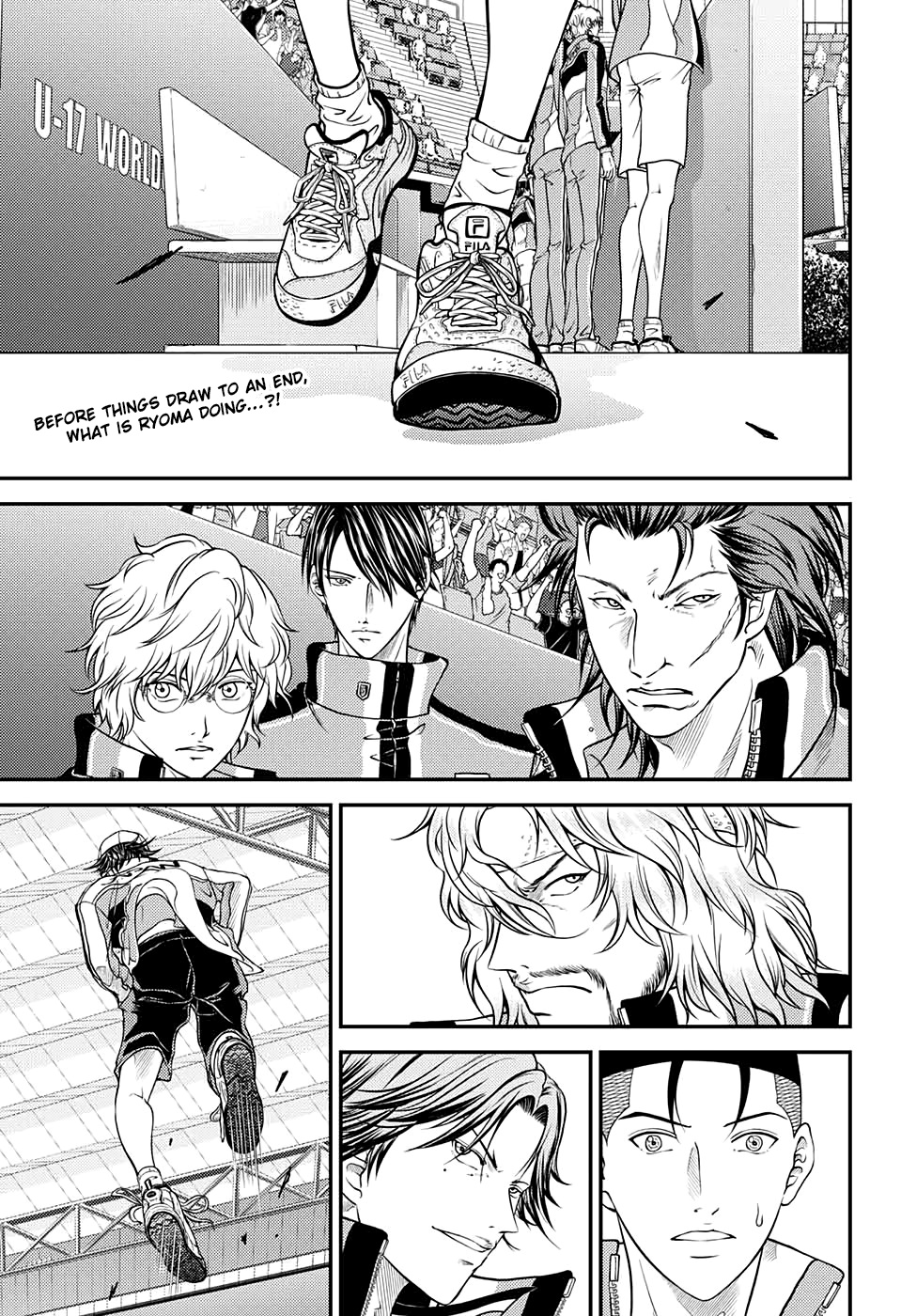 New Prince Of Tennis - Vol.32 Chapter 314: Golden Age 314 Wordless Support