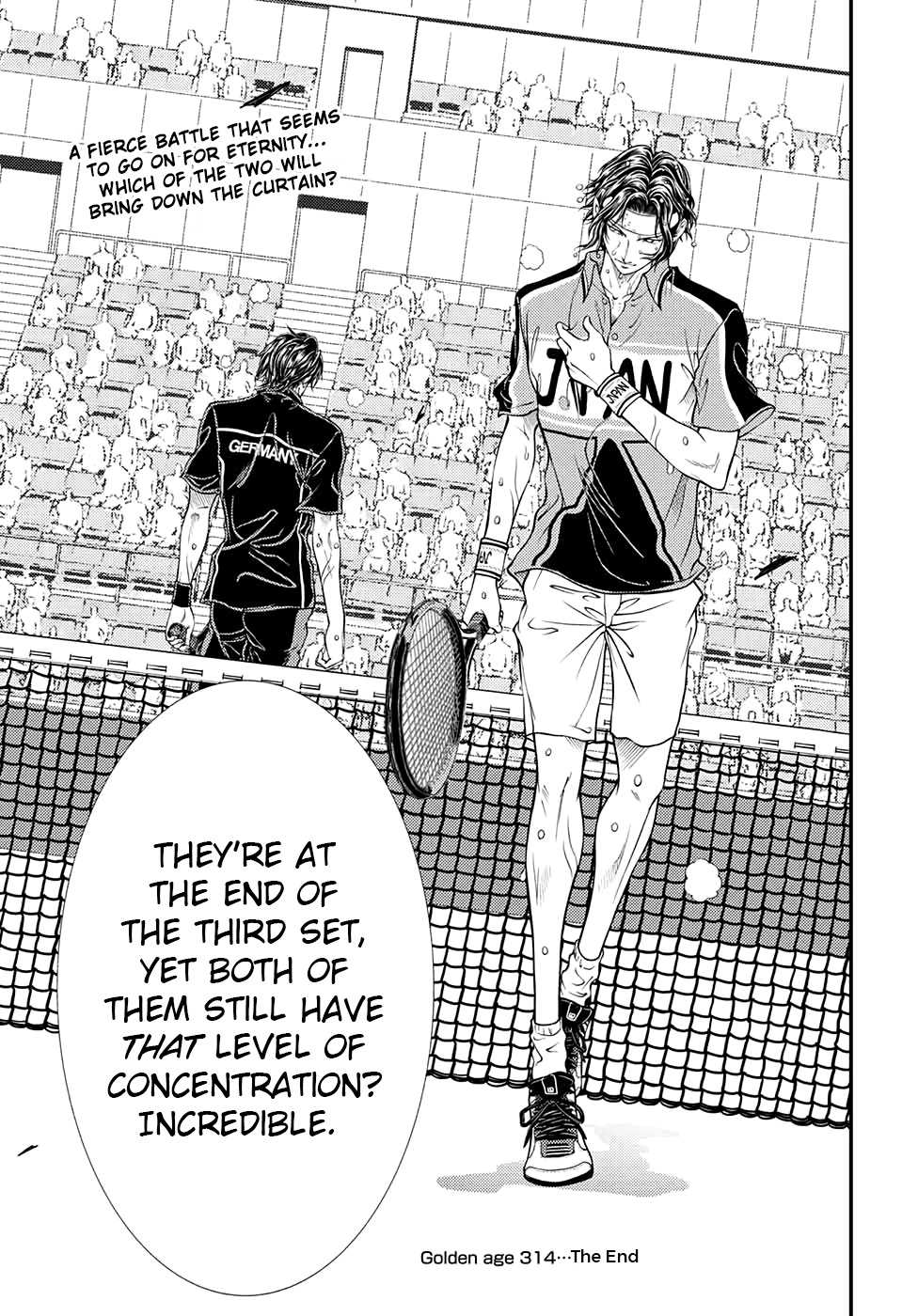 New Prince Of Tennis - Vol.32 Chapter 314: Golden Age 314 Wordless Support