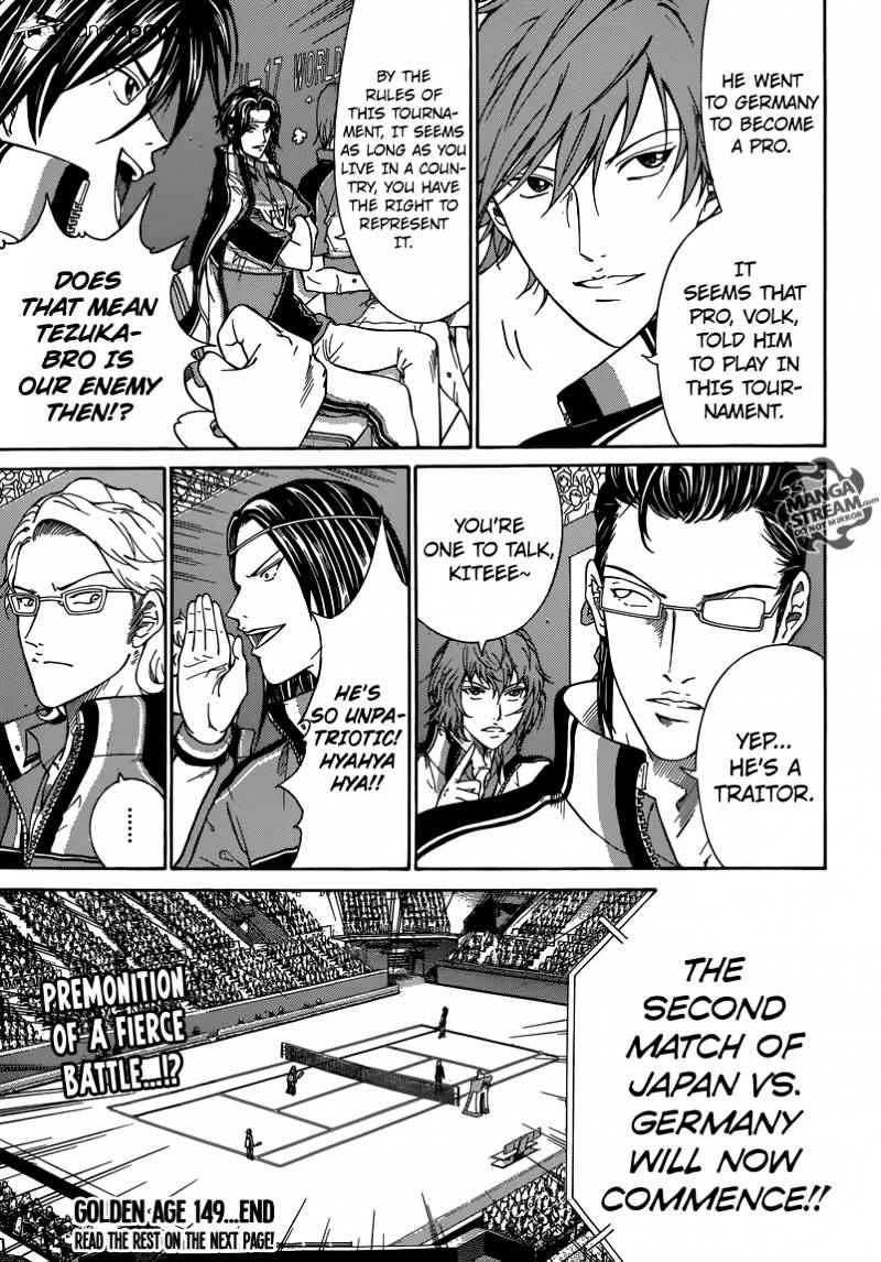 New Prince Of Tennis - Chapter 149