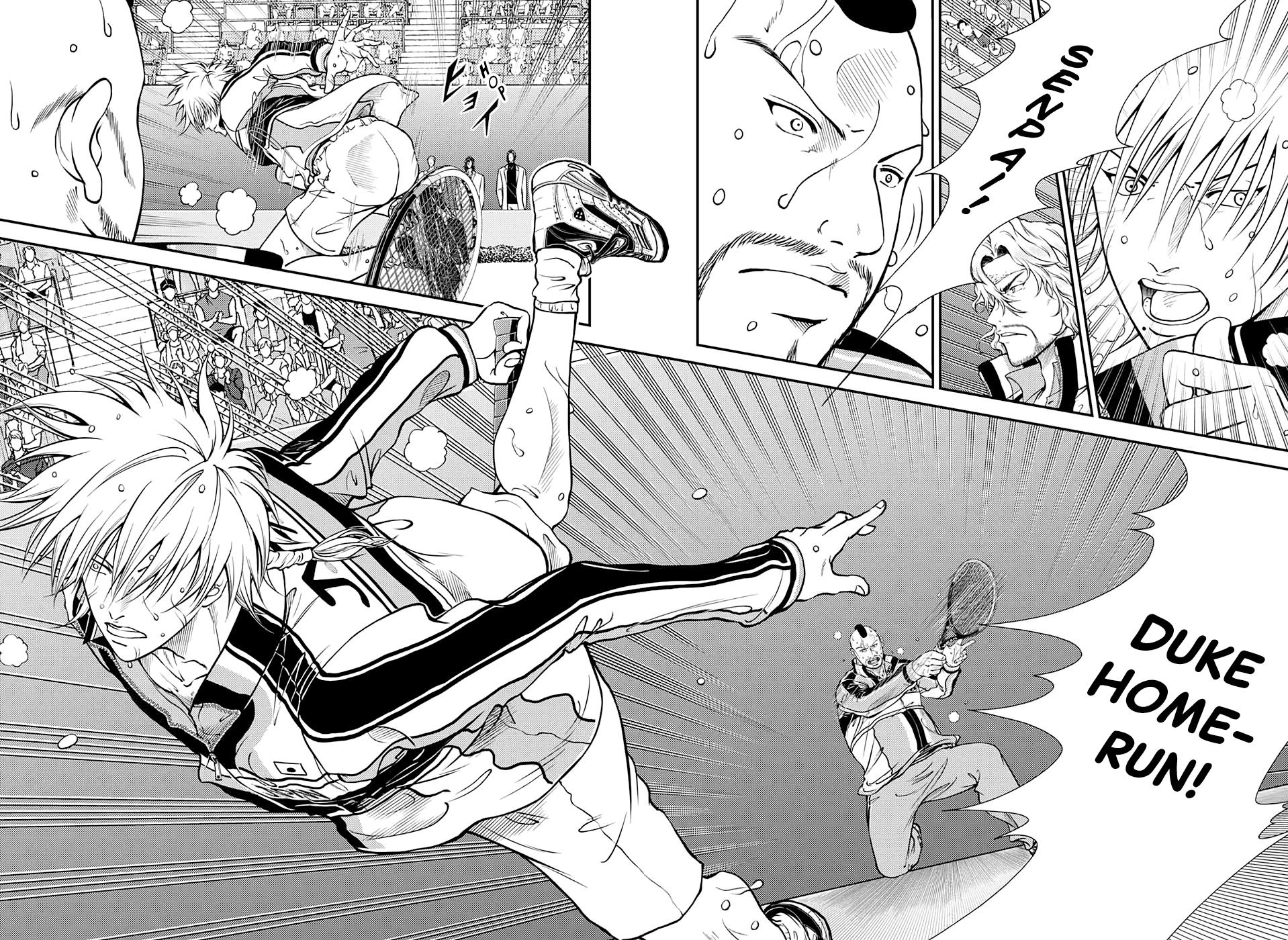 New Prince Of Tennis - Vol.30 Chapter 295: Straddling The Black White Horse, He Went Backwards To The Front