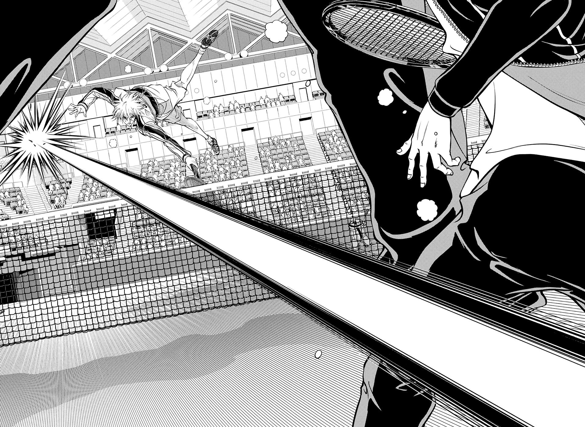 New Prince Of Tennis - Vol.30 Chapter 295: Straddling The Black White Horse, He Went Backwards To The Front