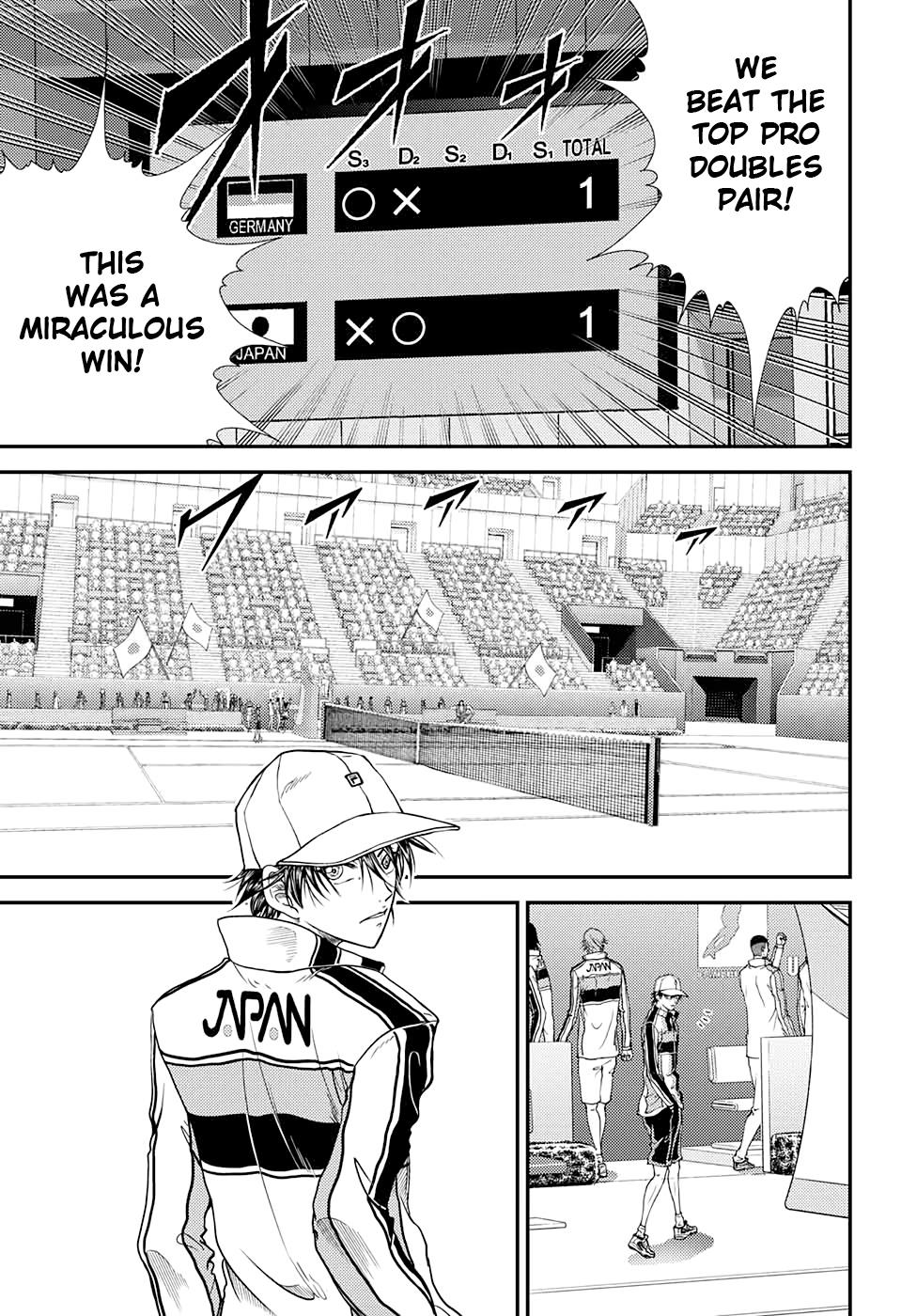 New Prince Of Tennis - Vol.30 Chapter 295: Straddling The Black White Horse, He Went Backwards To The Front