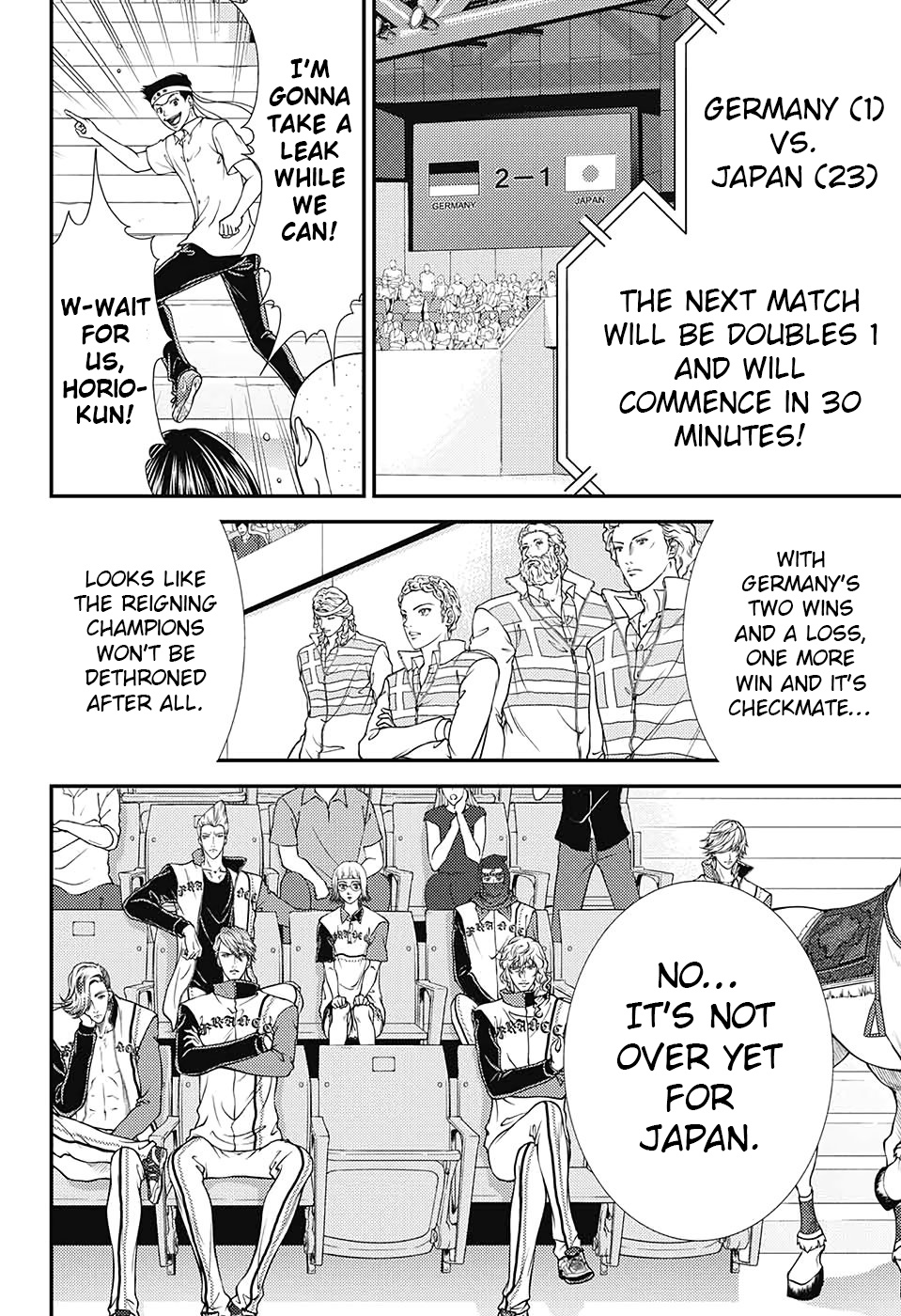 New Prince Of Tennis - Vol.32 Chapter 316: The Team Destroying Boy