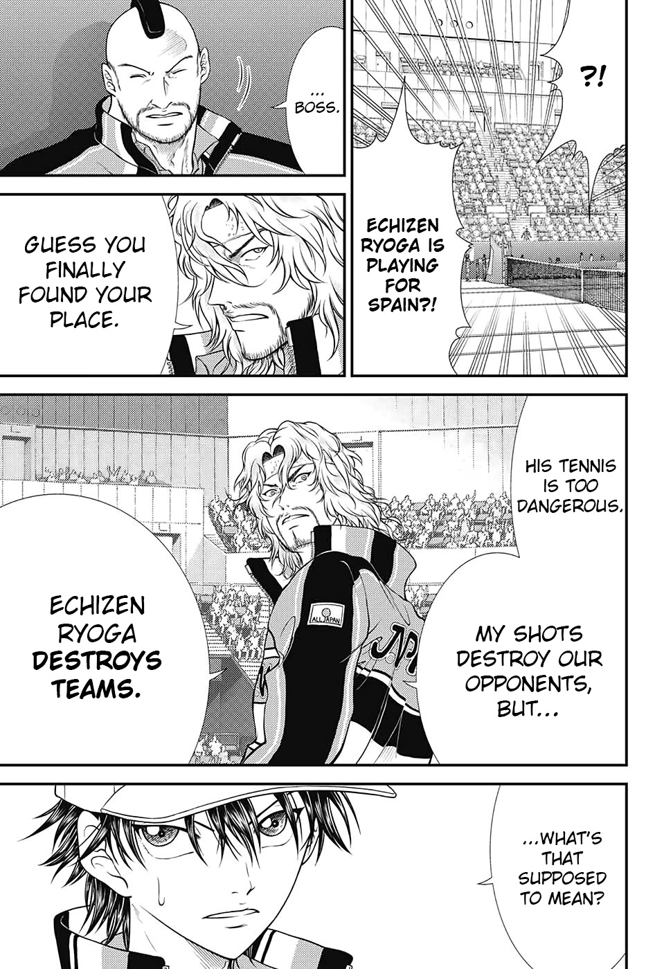 New Prince Of Tennis - Vol.32 Chapter 316: The Team Destroying Boy