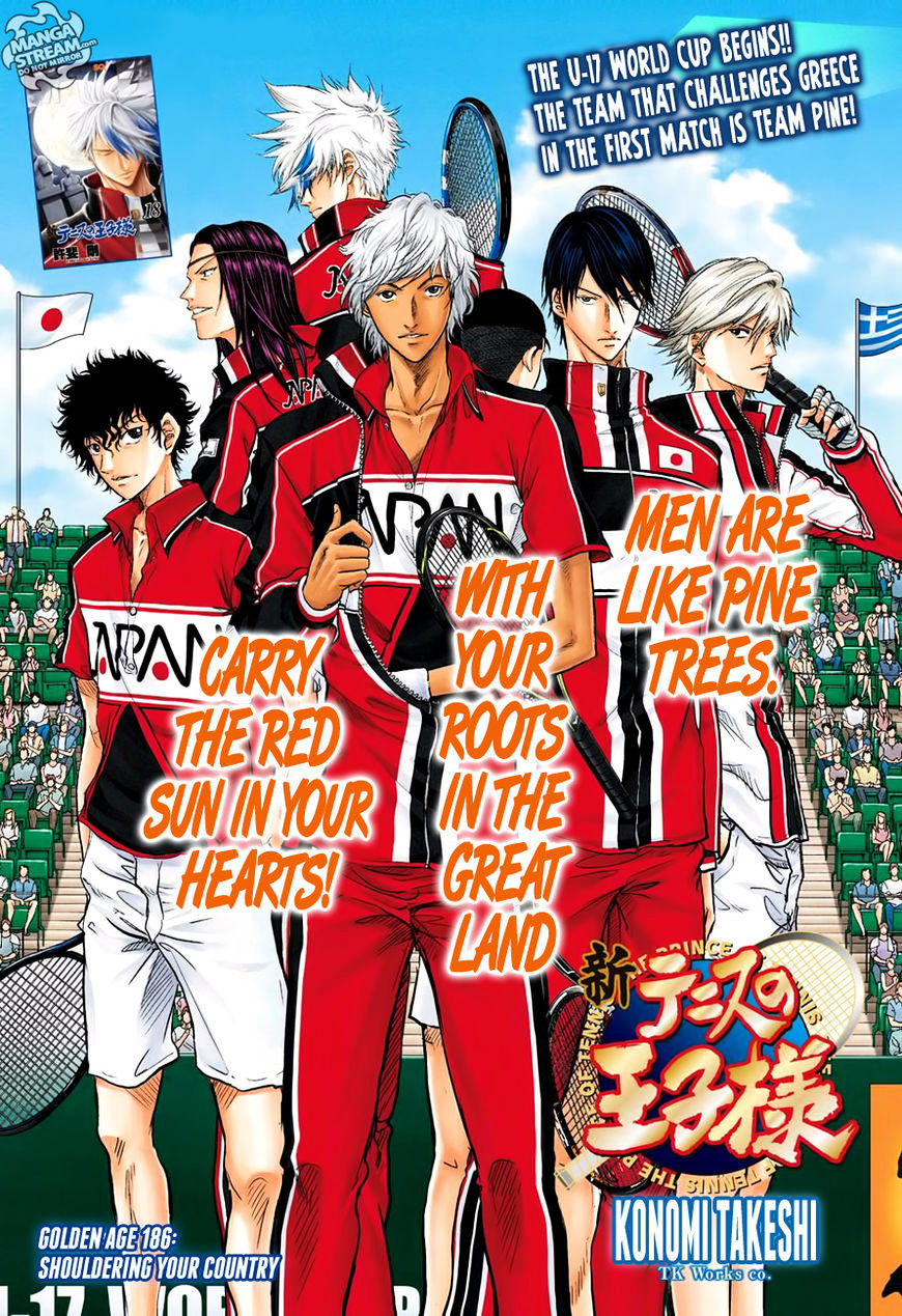 New Prince Of Tennis - Vol.8 Chapter 186 : Shouldering Your Country