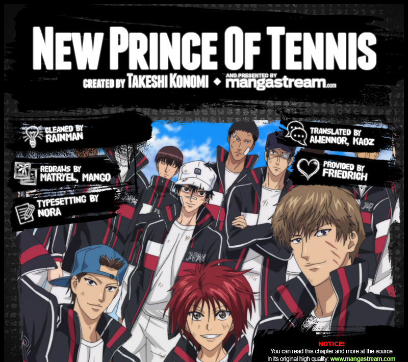 New Prince Of Tennis - Vol.8 Chapter 186 : Shouldering Your Country