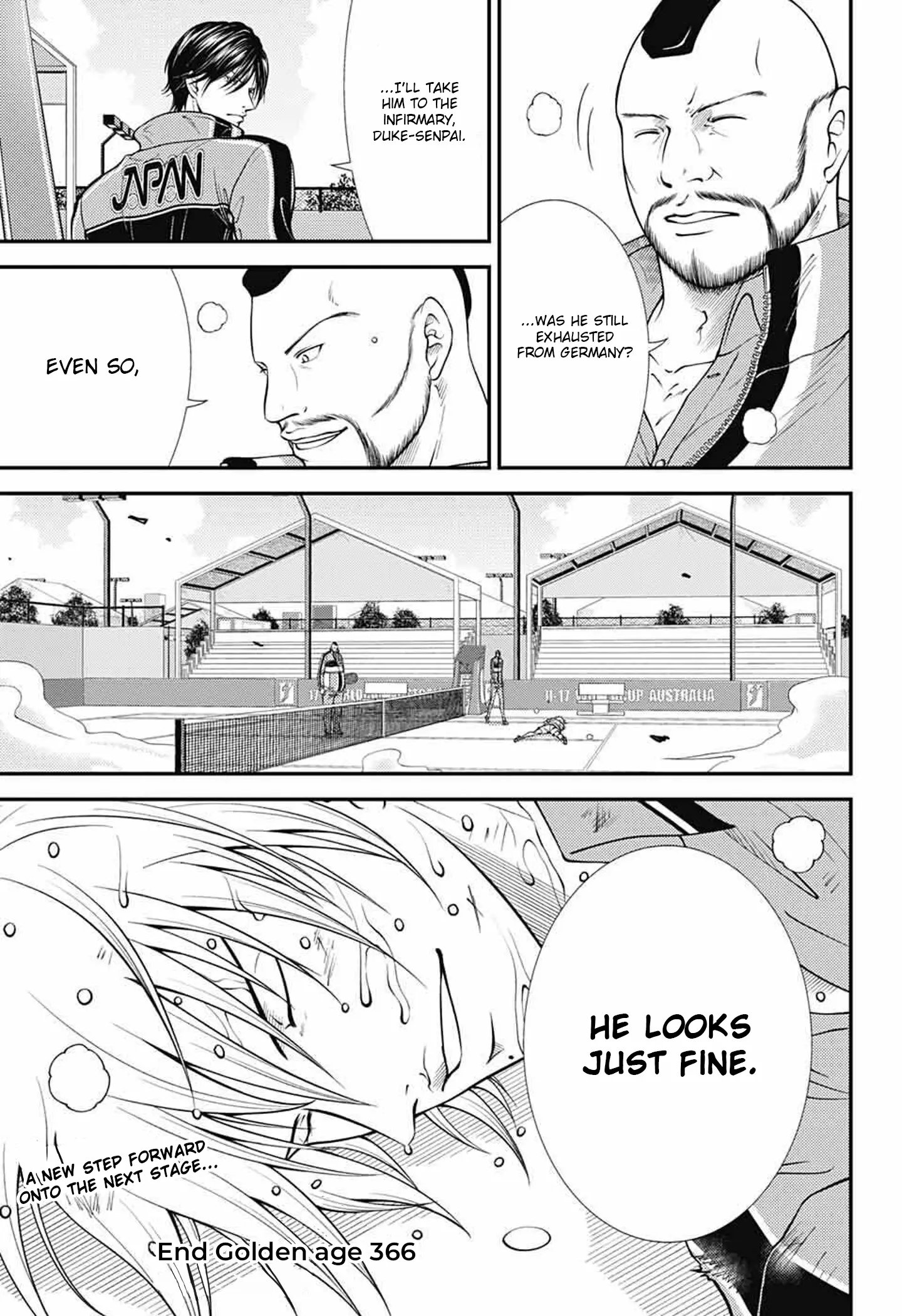 New Prince Of Tennis - Vol.37 Chapter 366: Deciding To Play Doubles