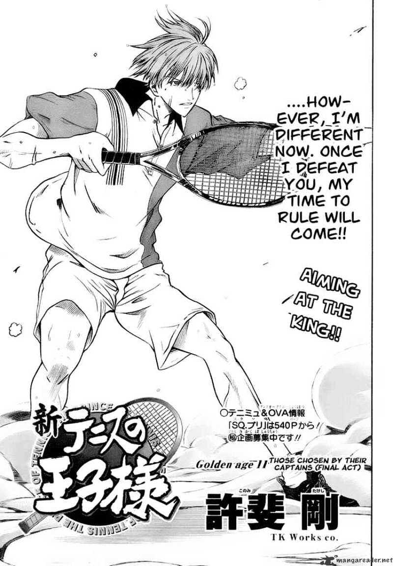 New Prince Of Tennis - Chapter 11 : Those Chosen By Their Captains 2