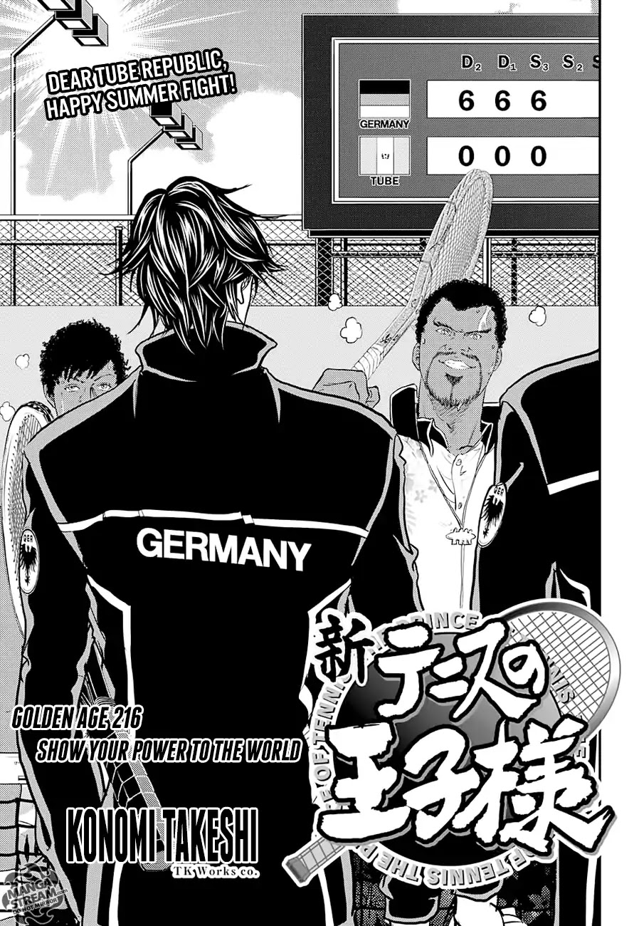 New Prince Of Tennis - Chapter 216: Show Your Power To The World