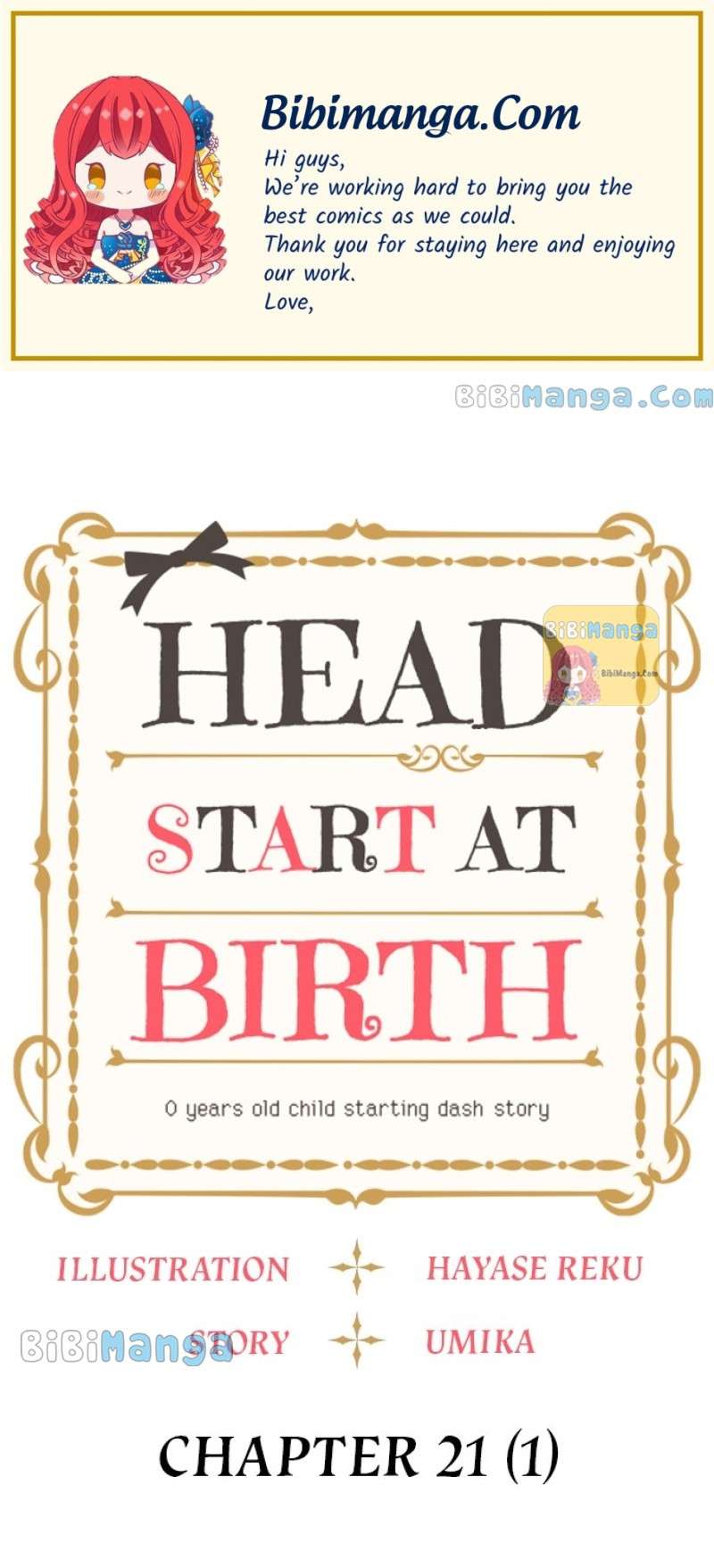 Head Start At Birth - Chapter 21