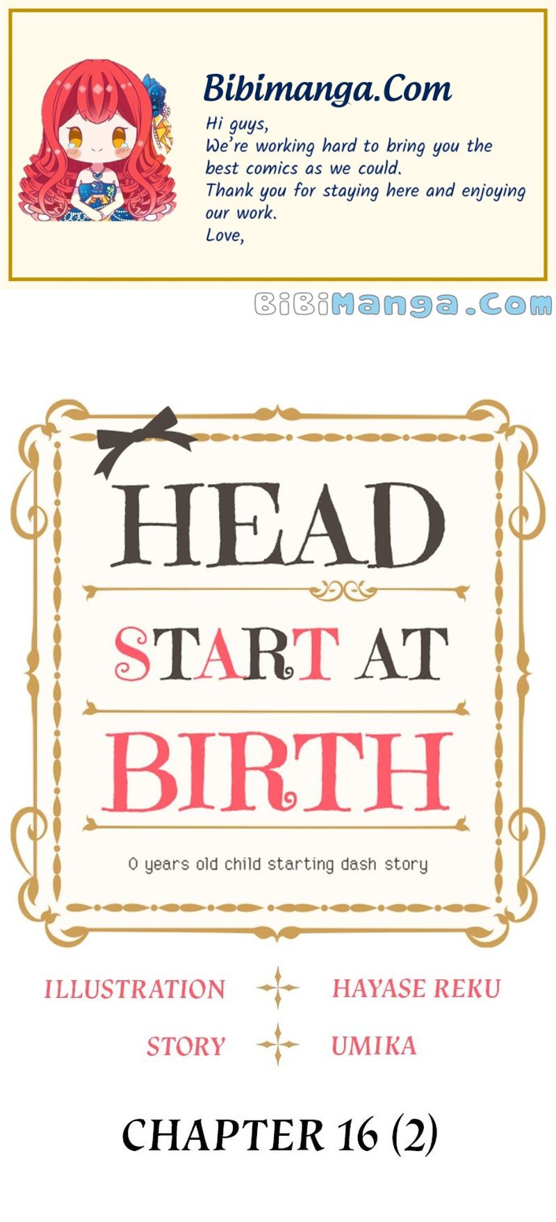 Head Start At Birth - Chapter 16.5