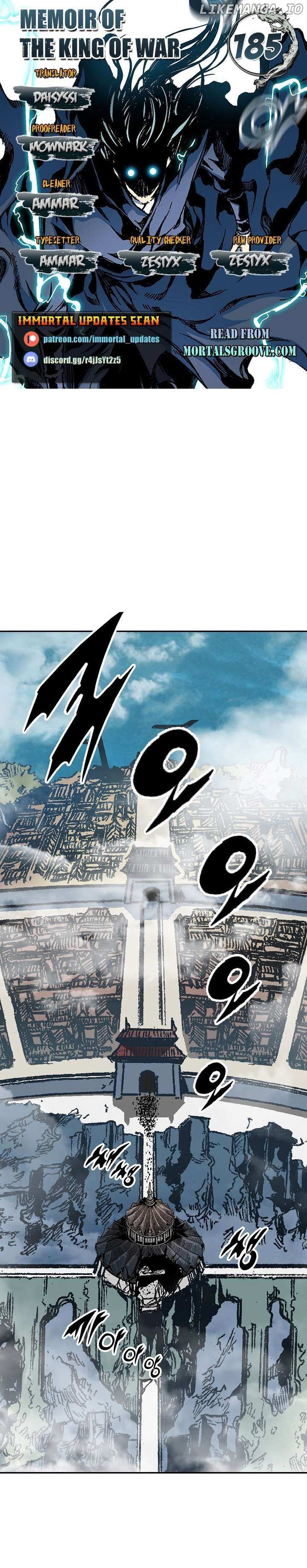 Memoir Of The God Of War - Chapter 185